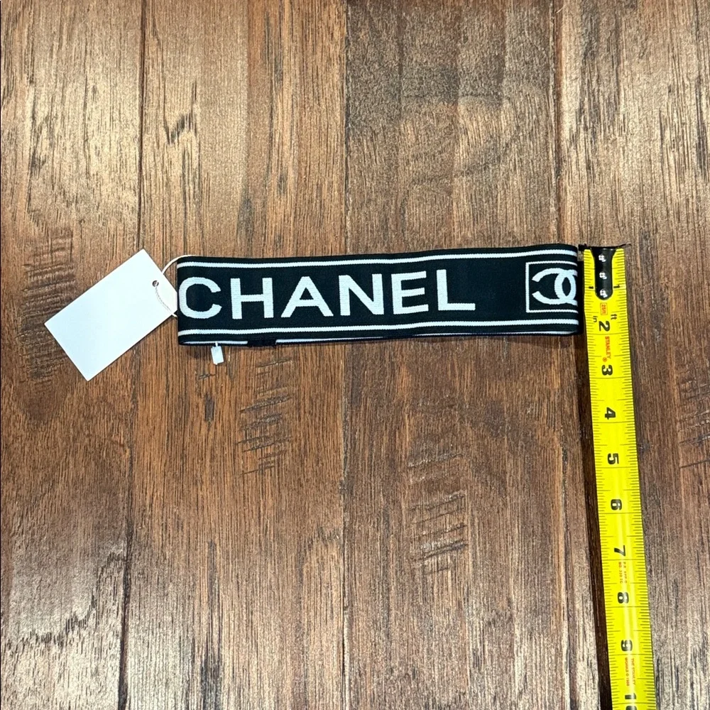 NWT! Handmade Black and White Headband - Picture 7 of 8